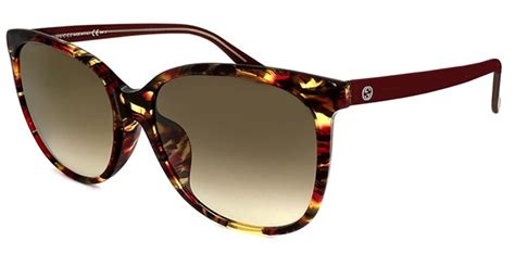 gg3754 gucci|Gucci GG3754/F/S Asian Fit 17R/CC Sunglasses in Red.